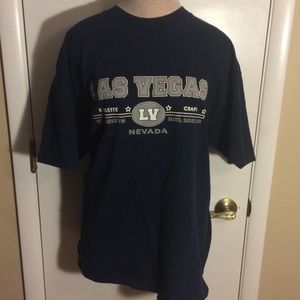 🌟 3 for $15 Deal! 🌟Las Vegas short sleeve T-shirt blue XL